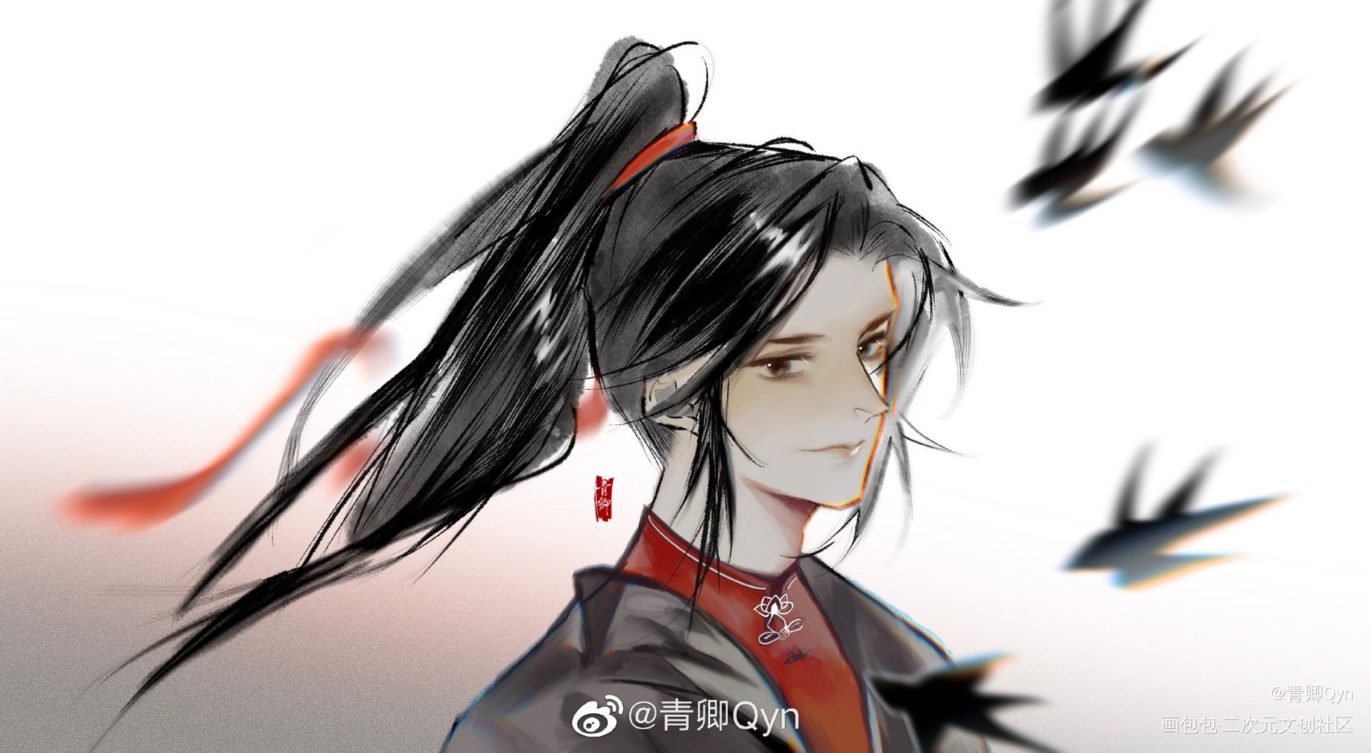 _魔道祖师忘羡绘画作品