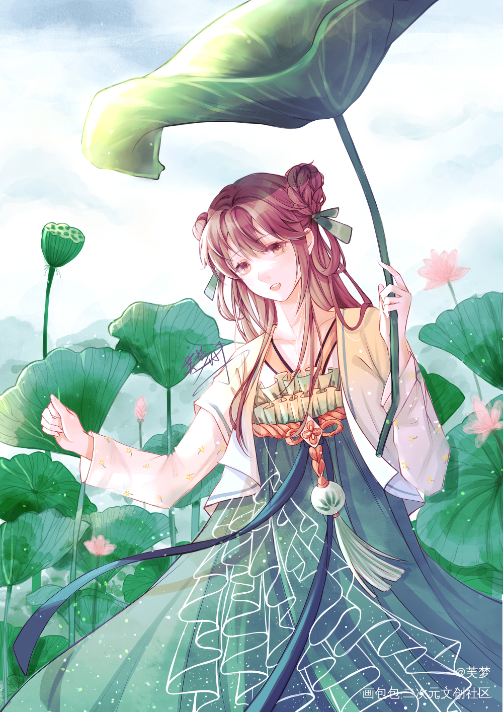 这样的妙妙还喜欢不？_黑莲花攻略手册绘画作品