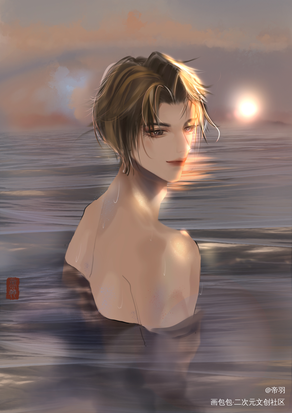 祝简隋英生日快乐_188男团李简简隋英水千丞绘画作品