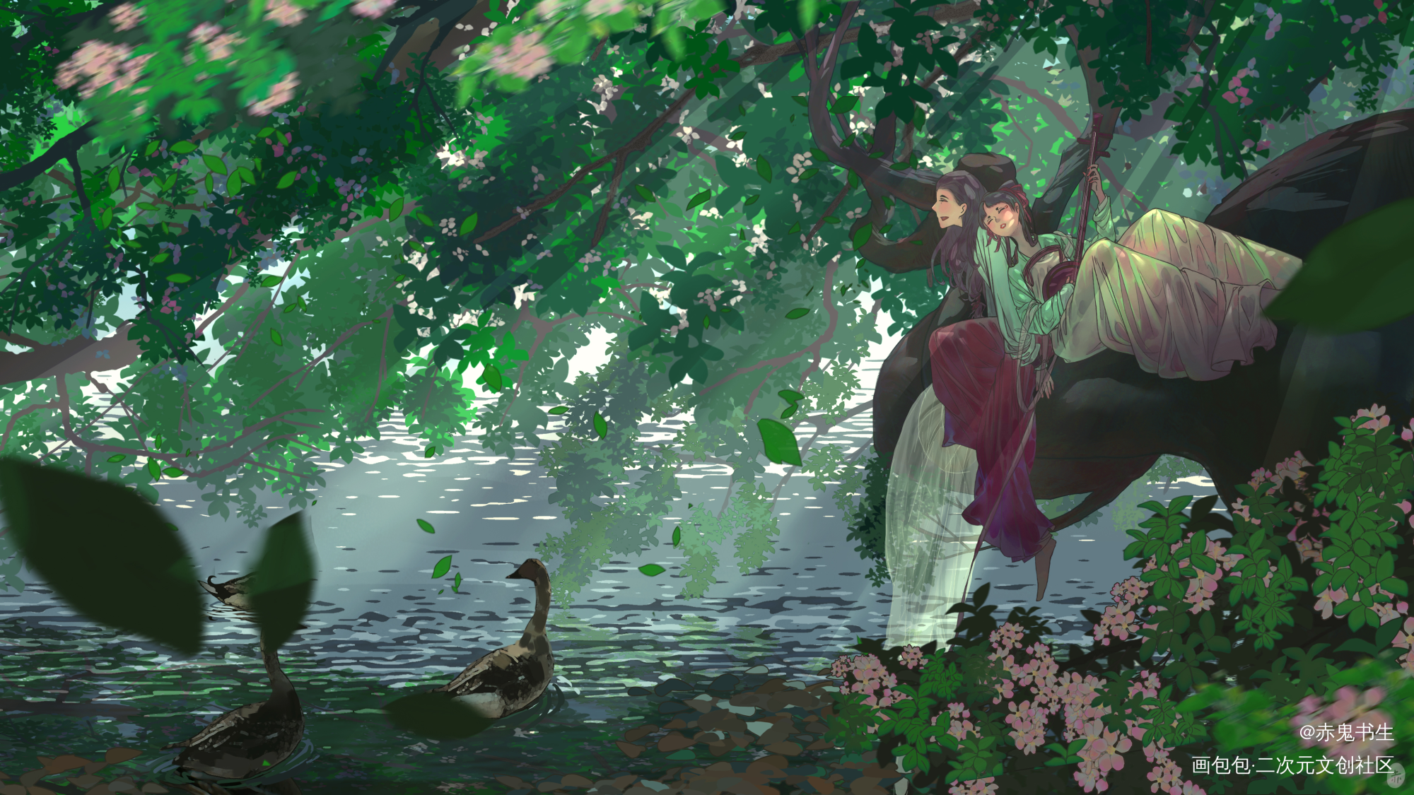 舒服_绘画练习绘画绘画作品
