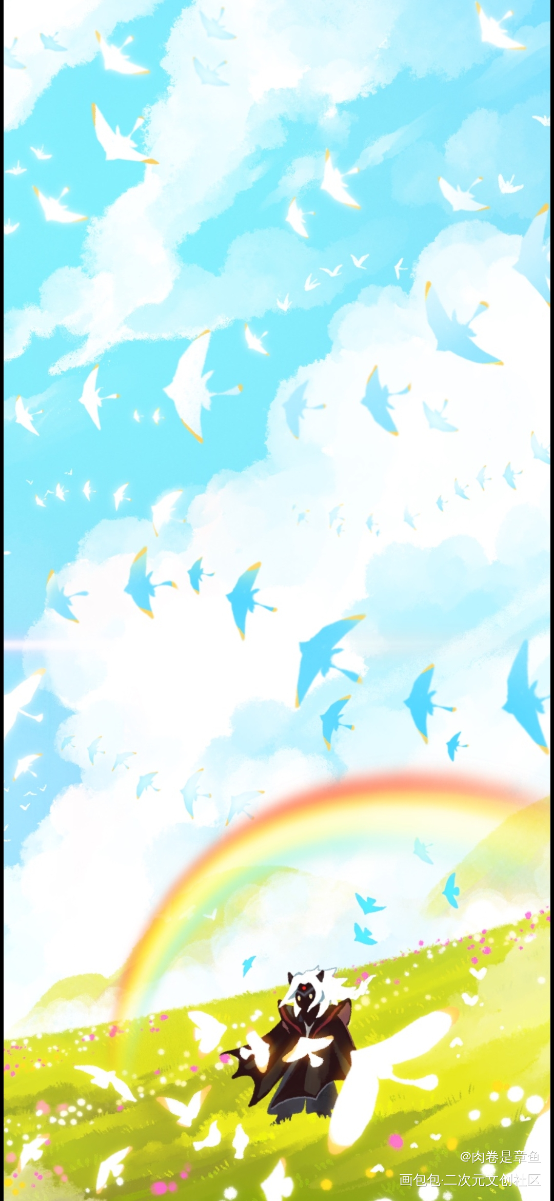 新季节的光遇_光遇插画绘画作品