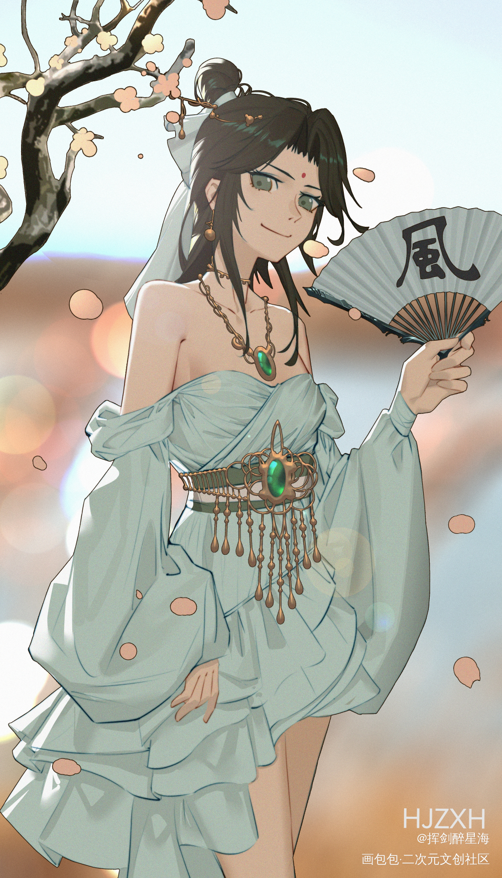 礼服风师_天官赐福师青玄绘画作品