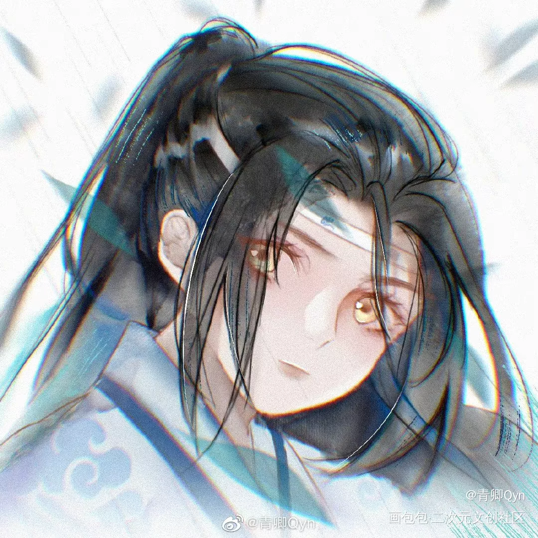 _魔道祖师蓝忘机绘画作品
