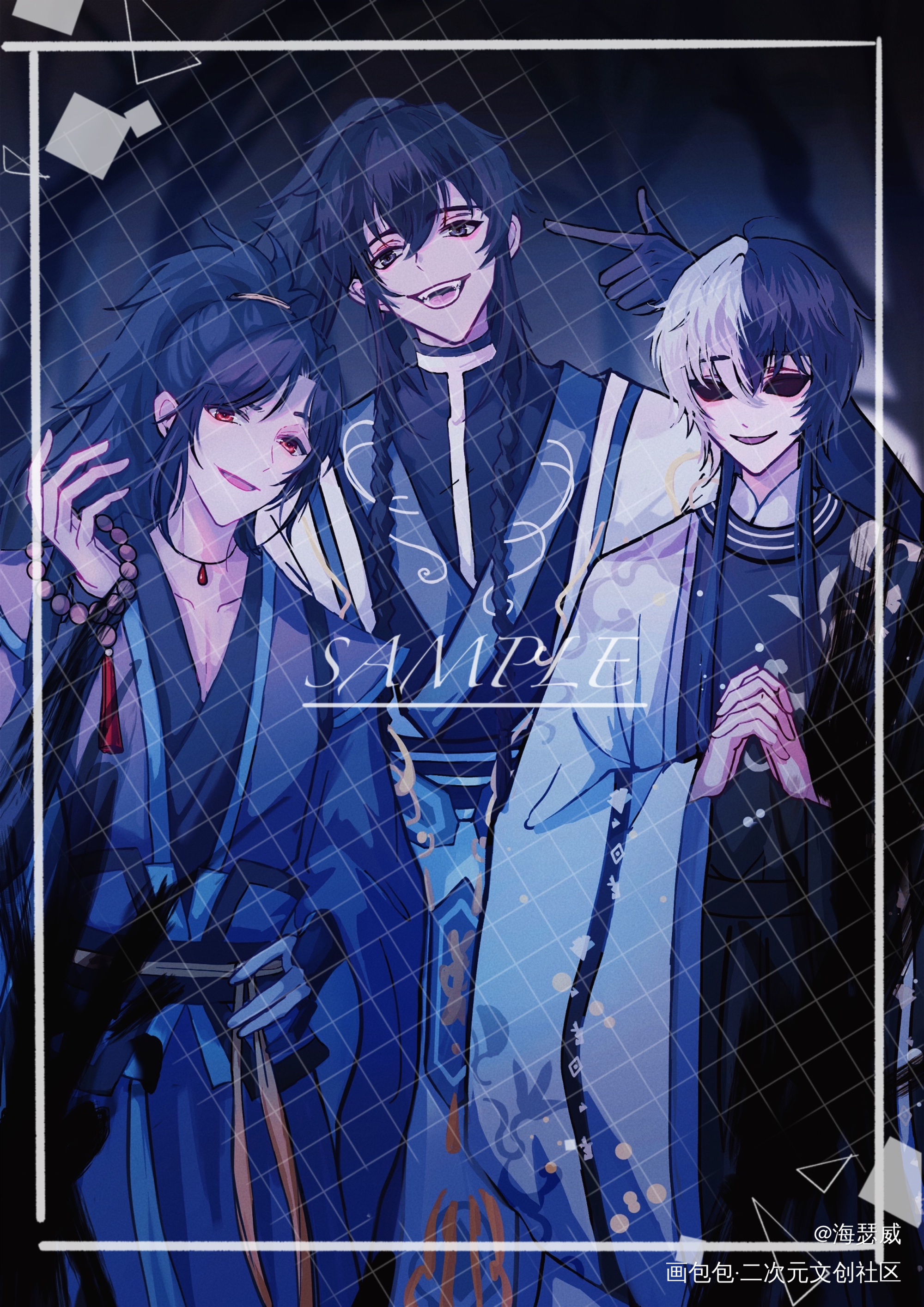 魔道祖师的一些梦图_魔道祖师绘画作品