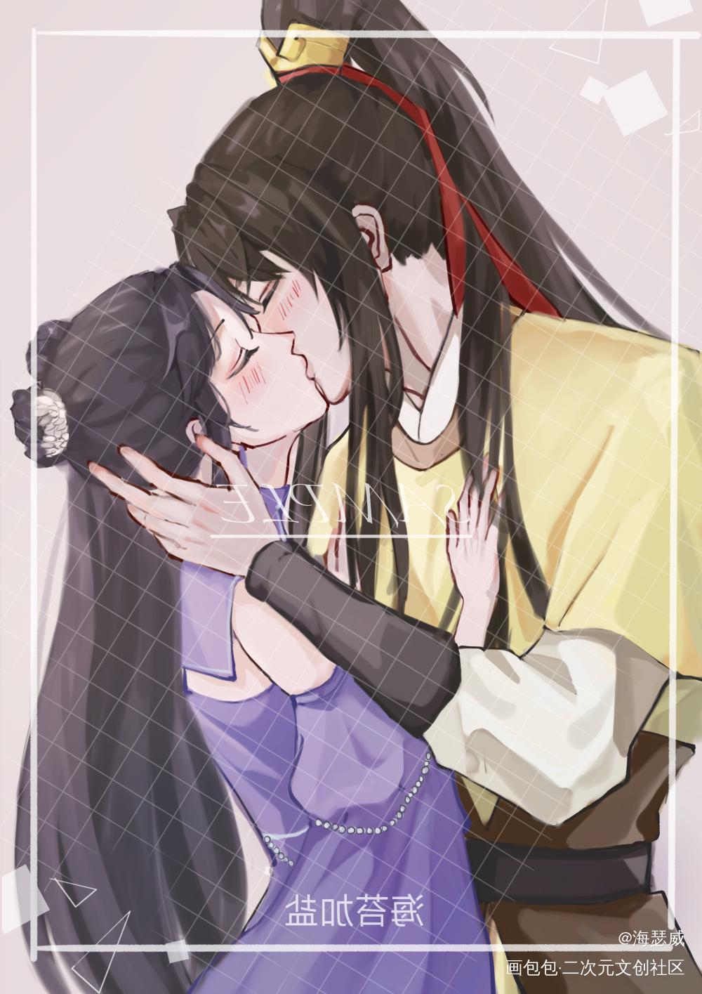 魔道祖师的一些梦图_魔道祖师绘画作品