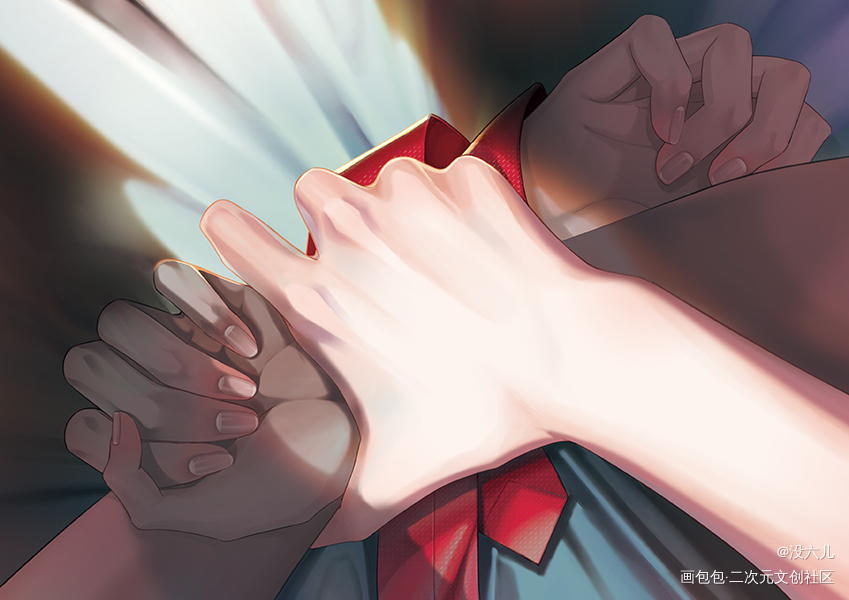 手的表情贰_原创oc绘画作品