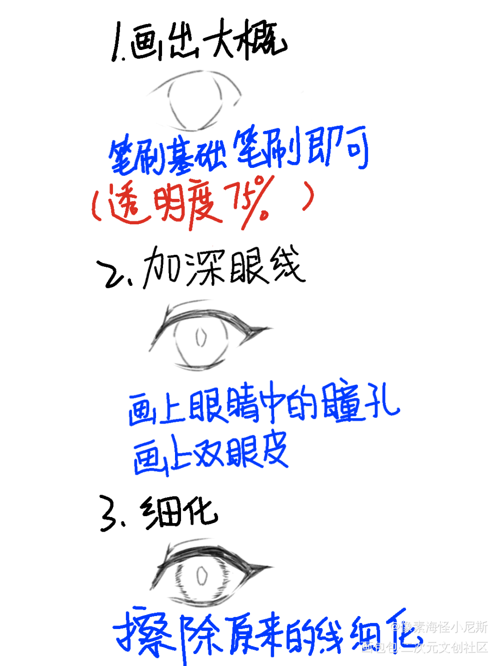 教程，喜欢的话关注博主有惊喜_板绘涂平涂日系绘画教程绘画原创绘画作品