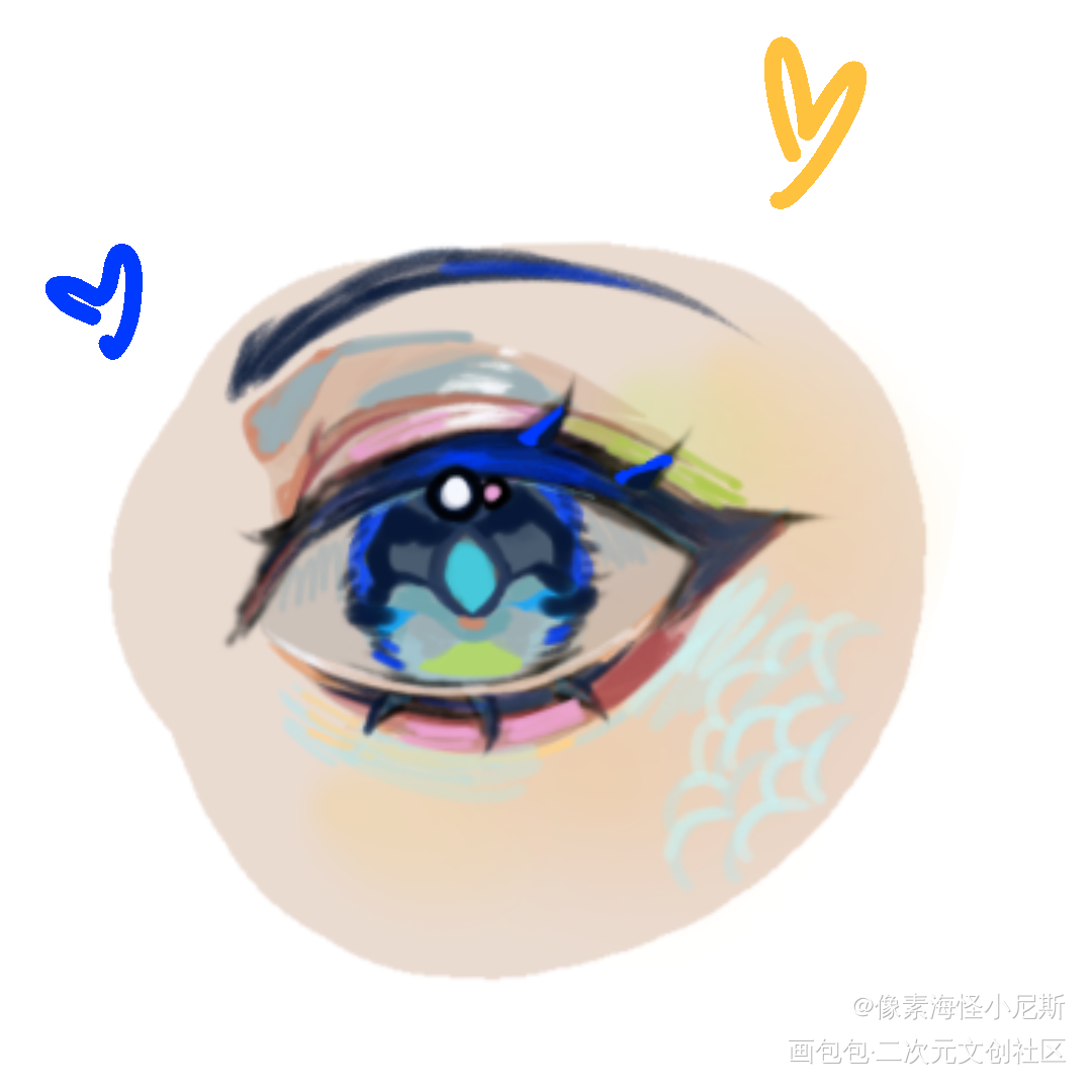 教程，喜欢的话关注博主有惊喜_板绘涂平涂日系绘画教程绘画原创绘画作品