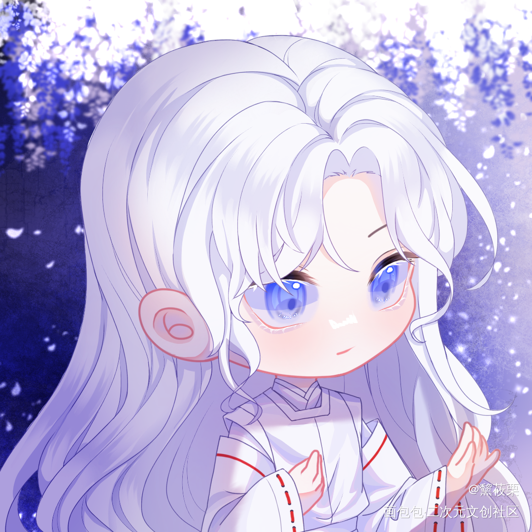 无水印版_我在惊悚游戏里封神平涂Q版头像同人绘画作品