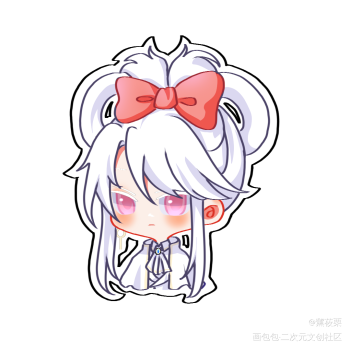 惊悚练习生平涂q版同人宗九绘画作品