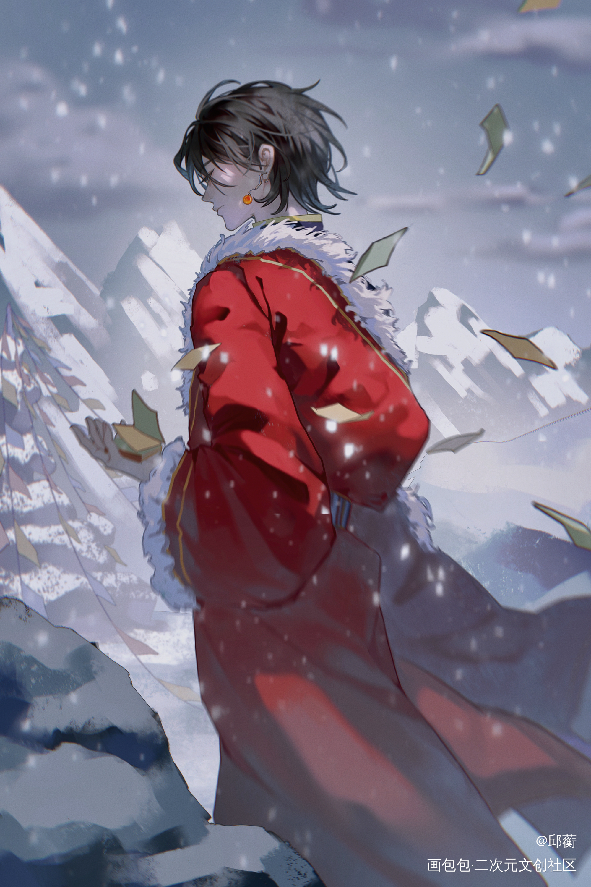 今年的小哥_盗墓笔记绘画作品