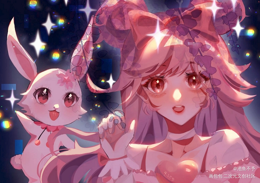 给点小心心😡😡😡_头像头像约稿原创头像指绘约稿oc绘画作品