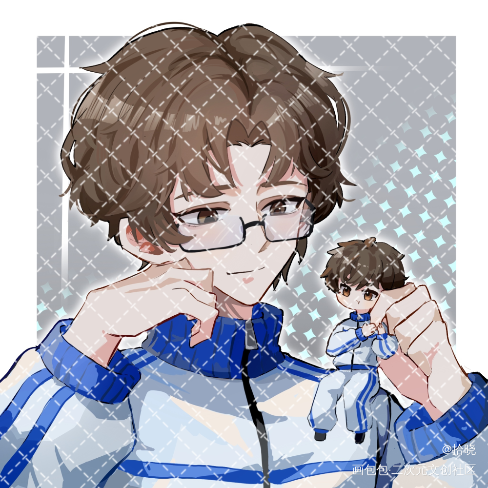捏捏小望仔_某某添望绘画作品