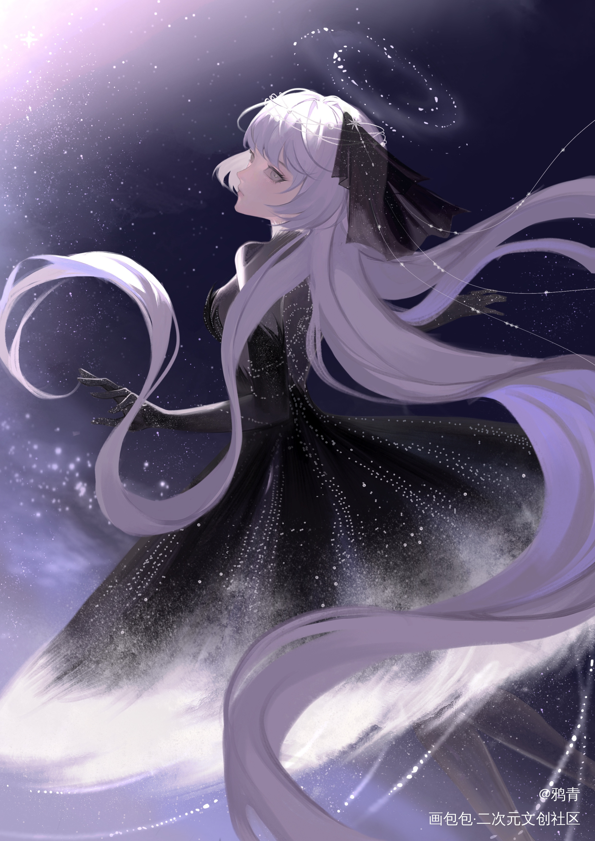 💫数据星河_闪耀暖暖绘画作品