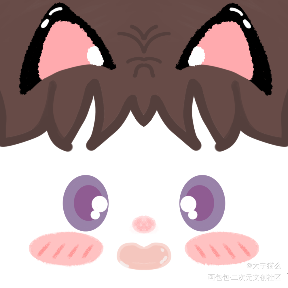 _二哈和他的白猫师尊摸鱼页绘画作品