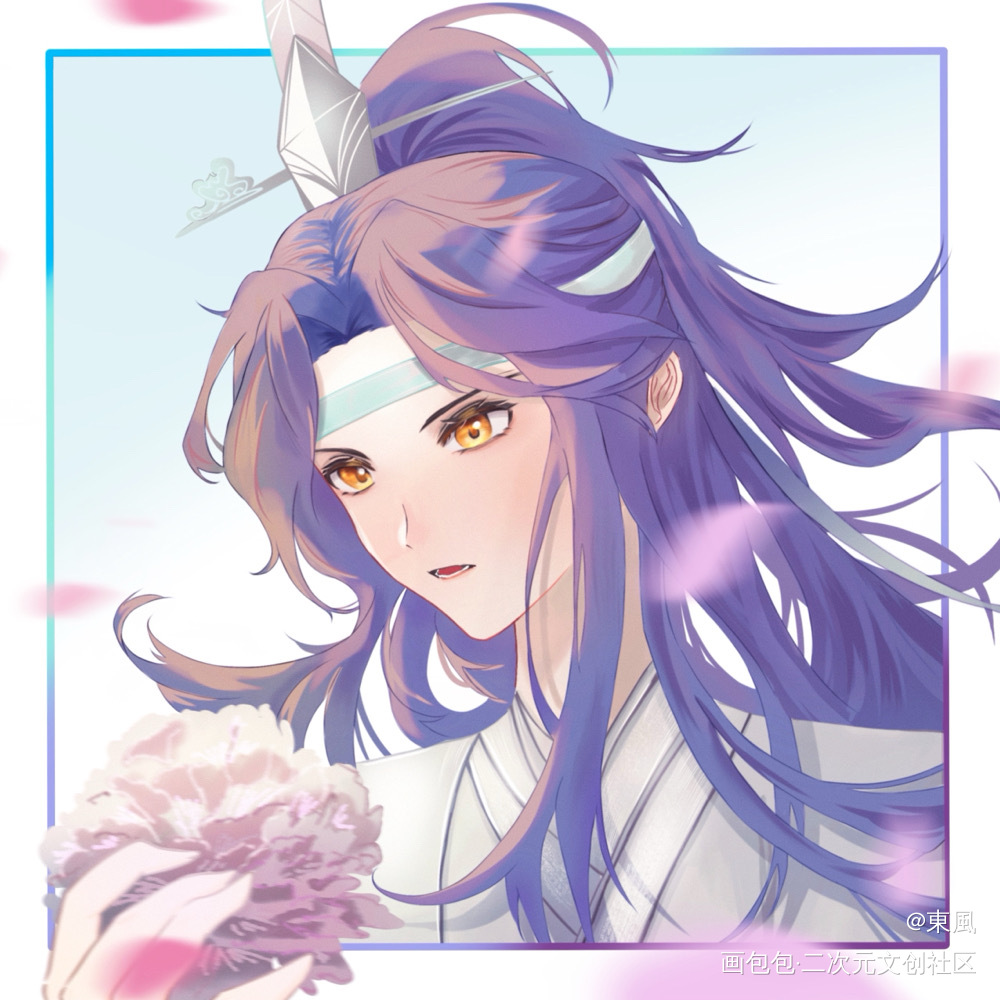 【魔道祖师】青年叽_魔道祖师蓝忘机墨香铜臭绘画作品