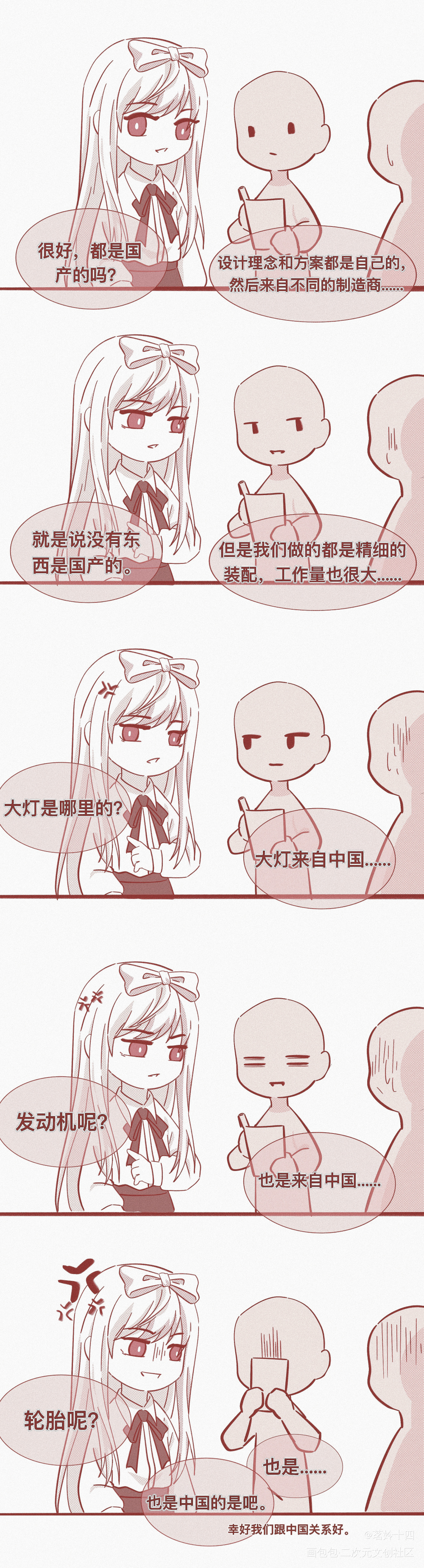 Made from China_黑塔利亚四格漫绘画作品