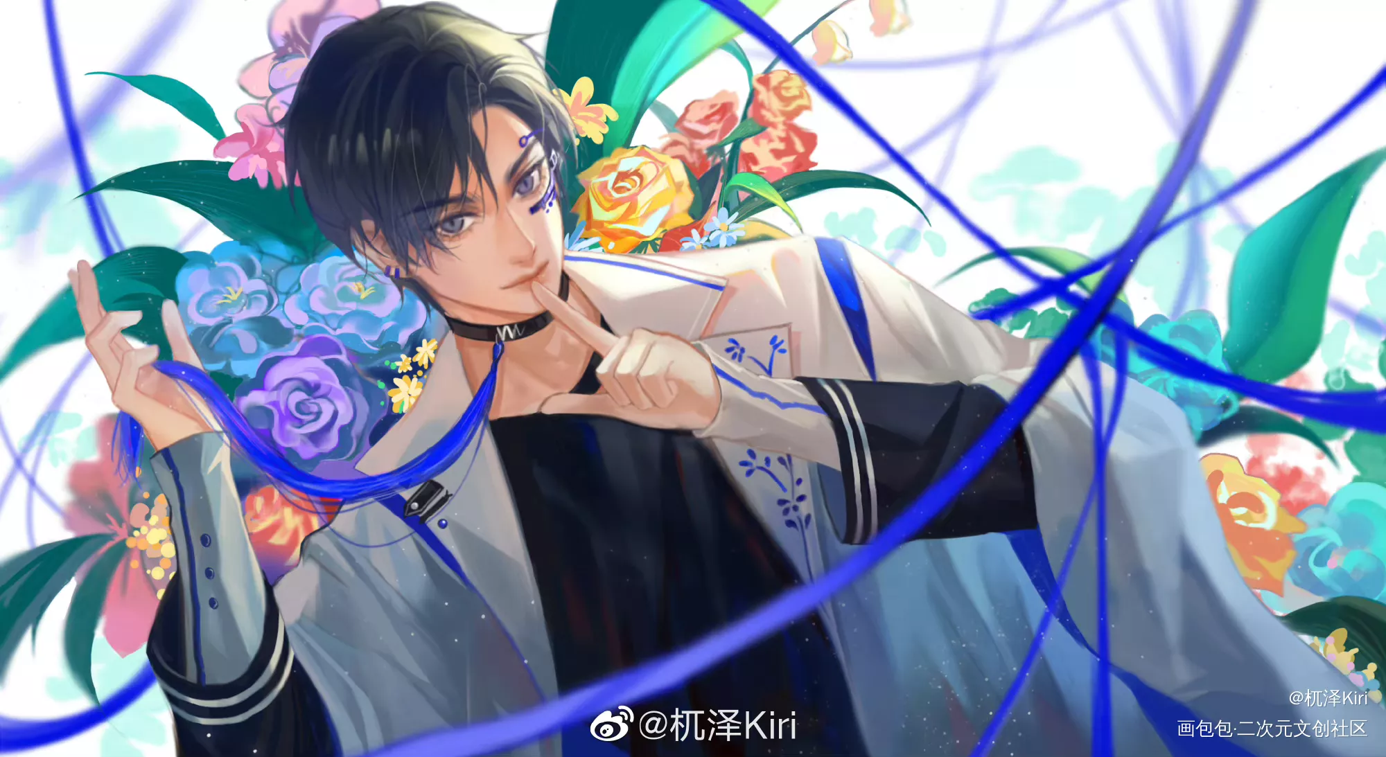 吱吱_LASER林致绘画作品