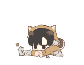 炀炀和裴裴_绘画作品