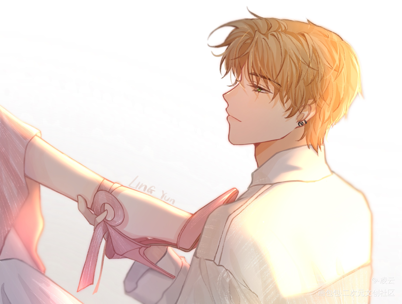 姐姐踩我_光与夜之恋光与夜之恋夏鸣星夏鸣星绘画作品