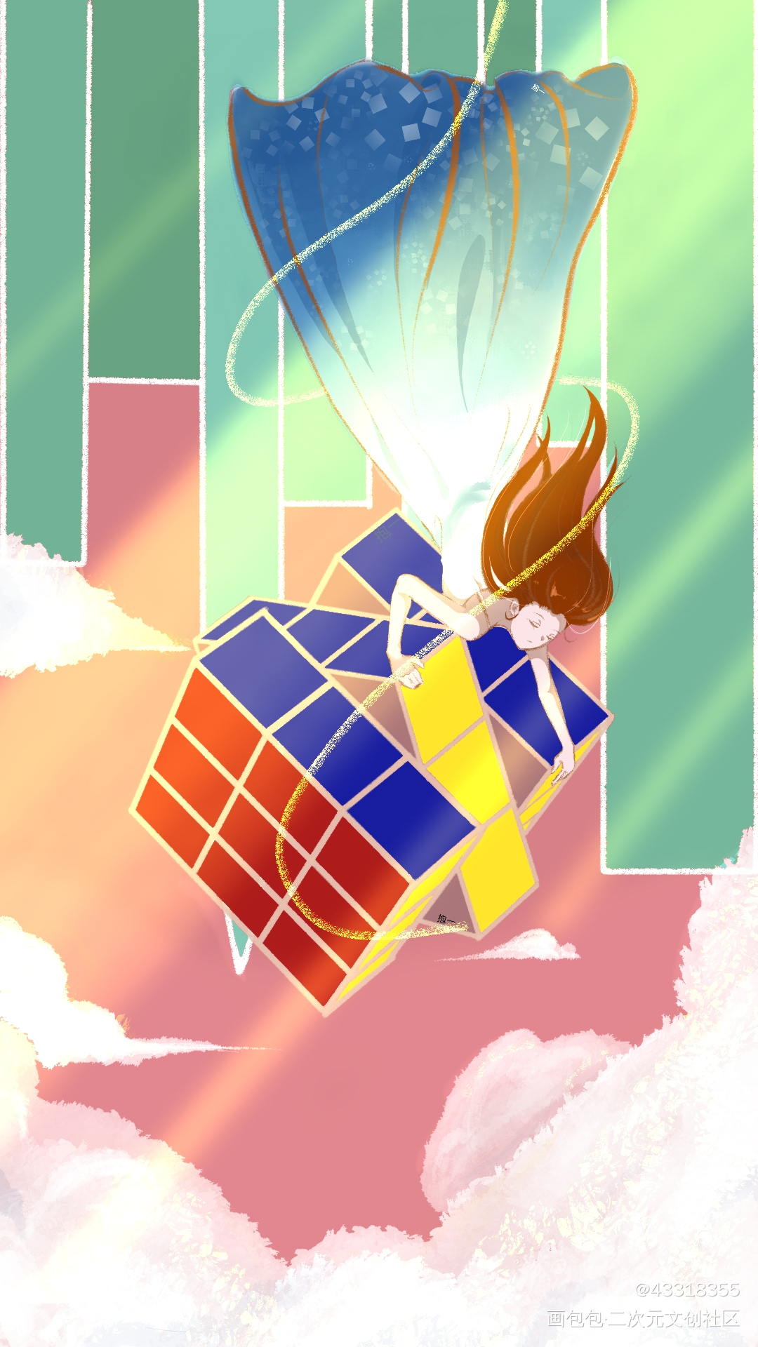 呱_摸鱼页绘画作品