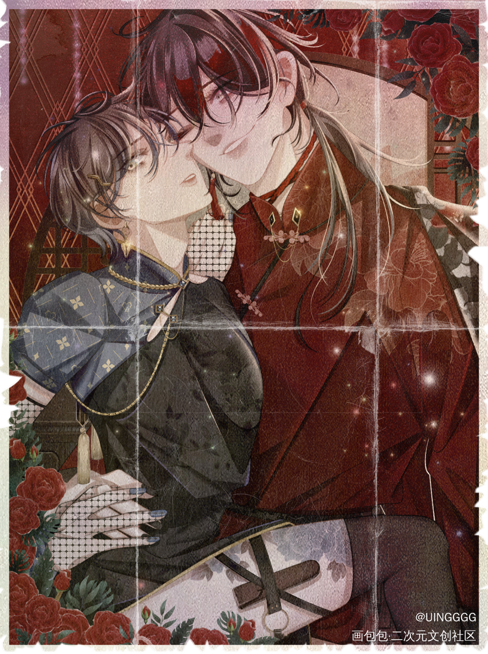 一张老照片_ikeakumavoxike绘画作品
