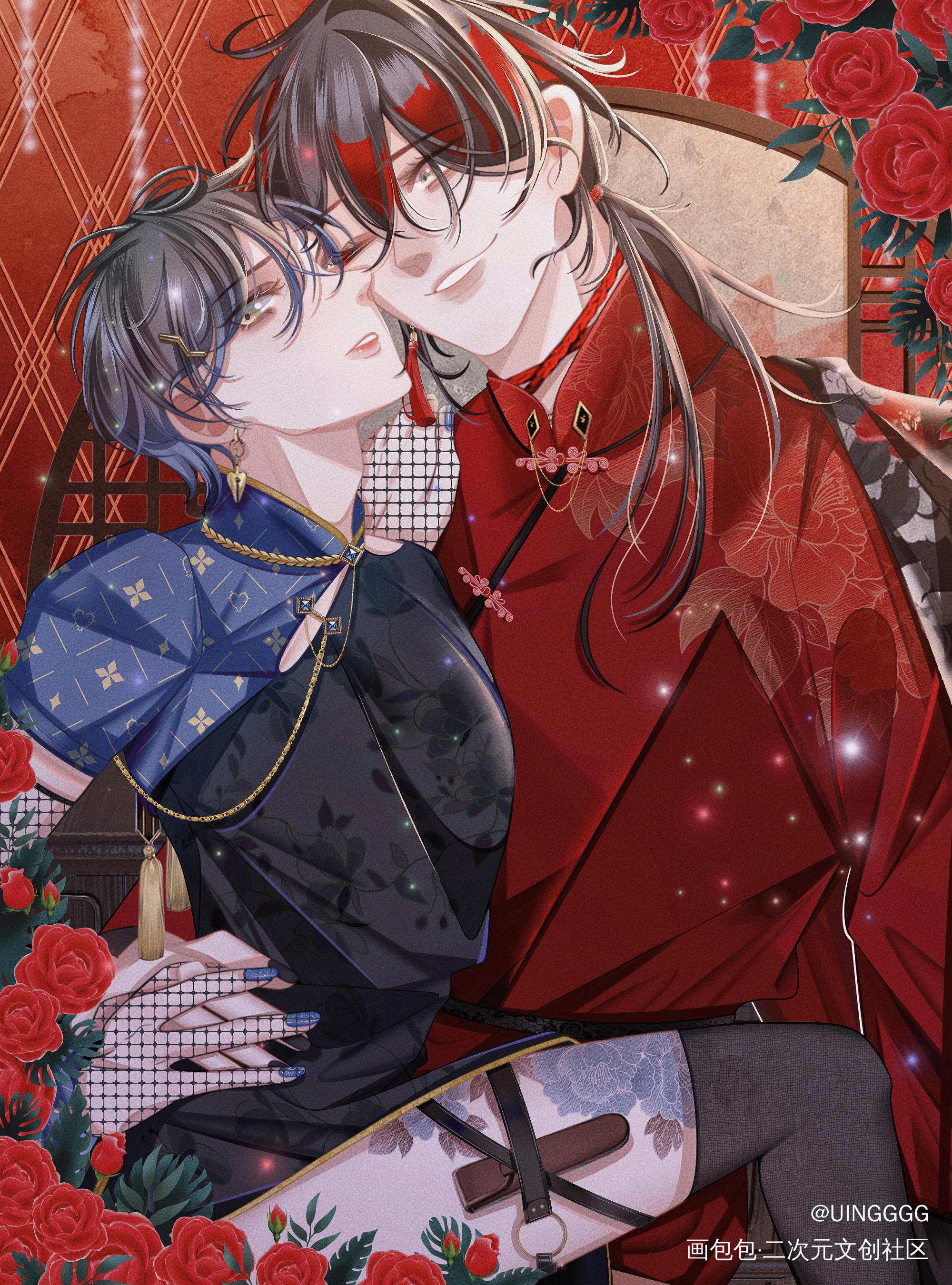 一张老照片_ikeakumavoxike绘画作品