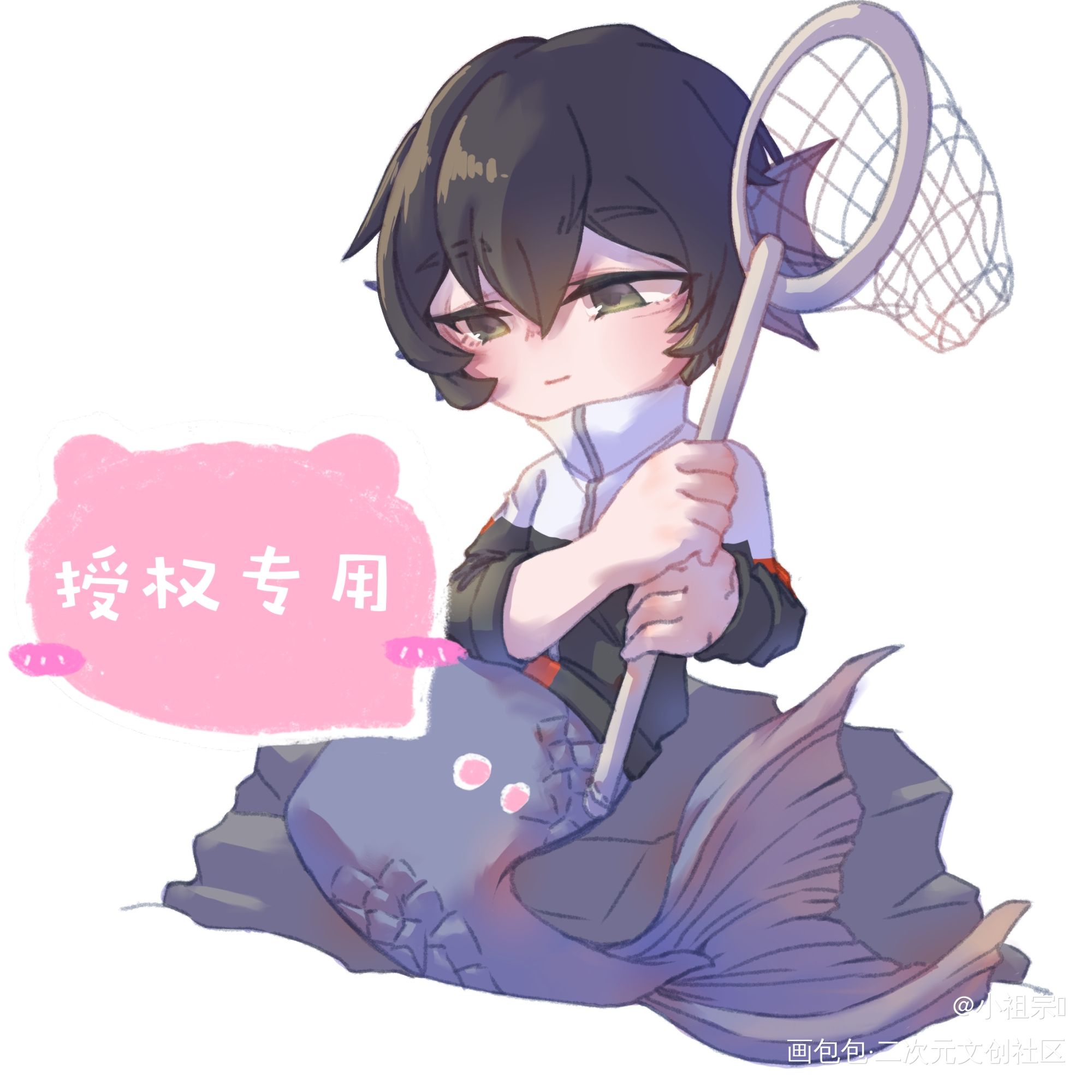 李玉～❗【授权用❗】_你却爱着一个傻逼188男团李玉绘画作品