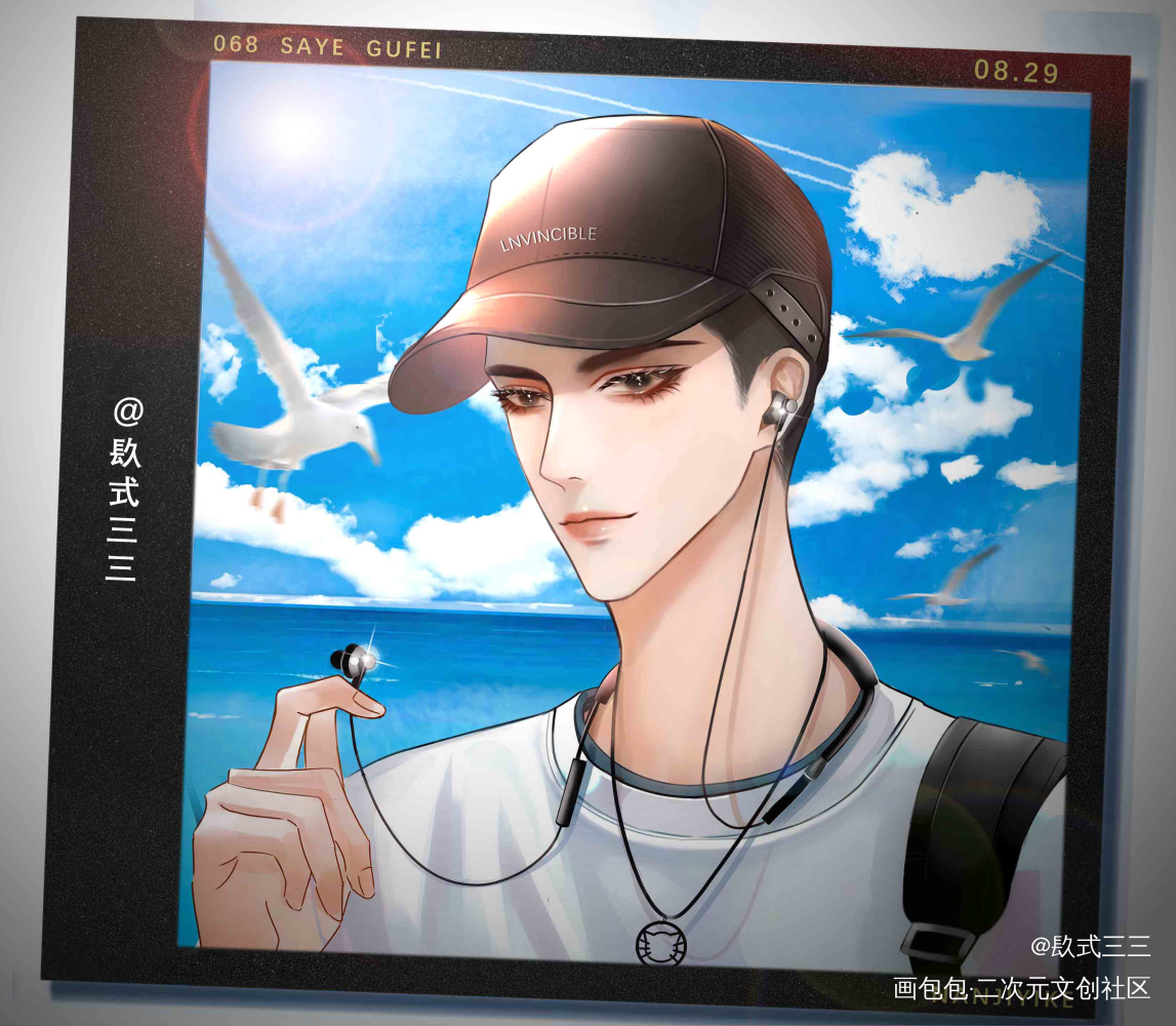 爱意定格永恒 🎬🎬_撒野绘画作品
