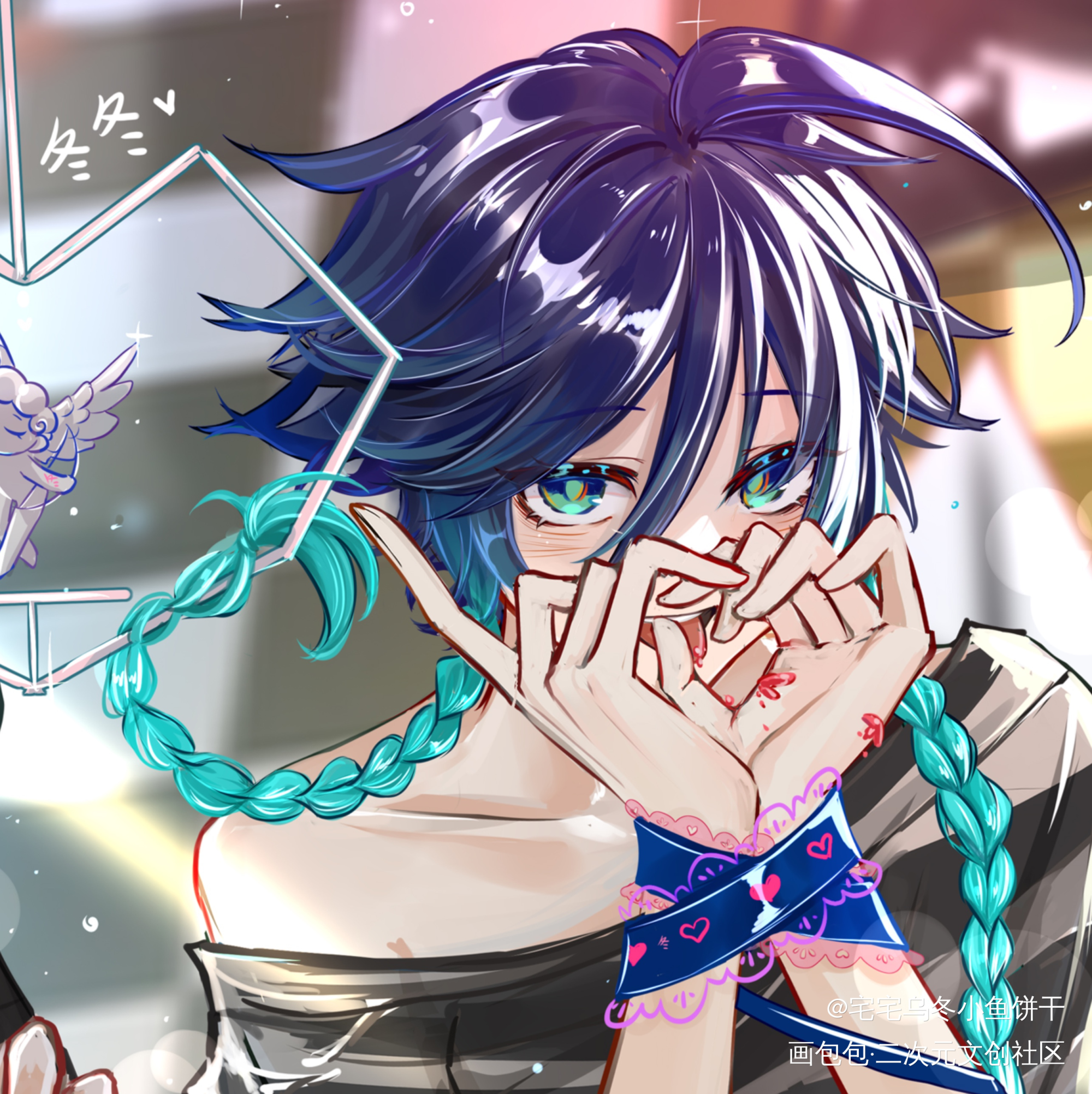 魈温局中局头像版_绘画作品
