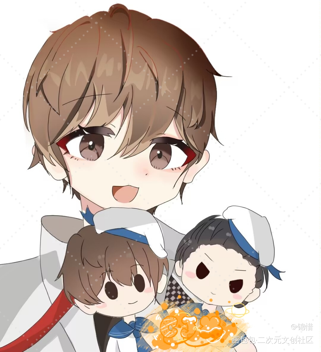 喜欢秀秀抱娃娃嘛_娘娘腔188男团群秀李程秀绘画作品