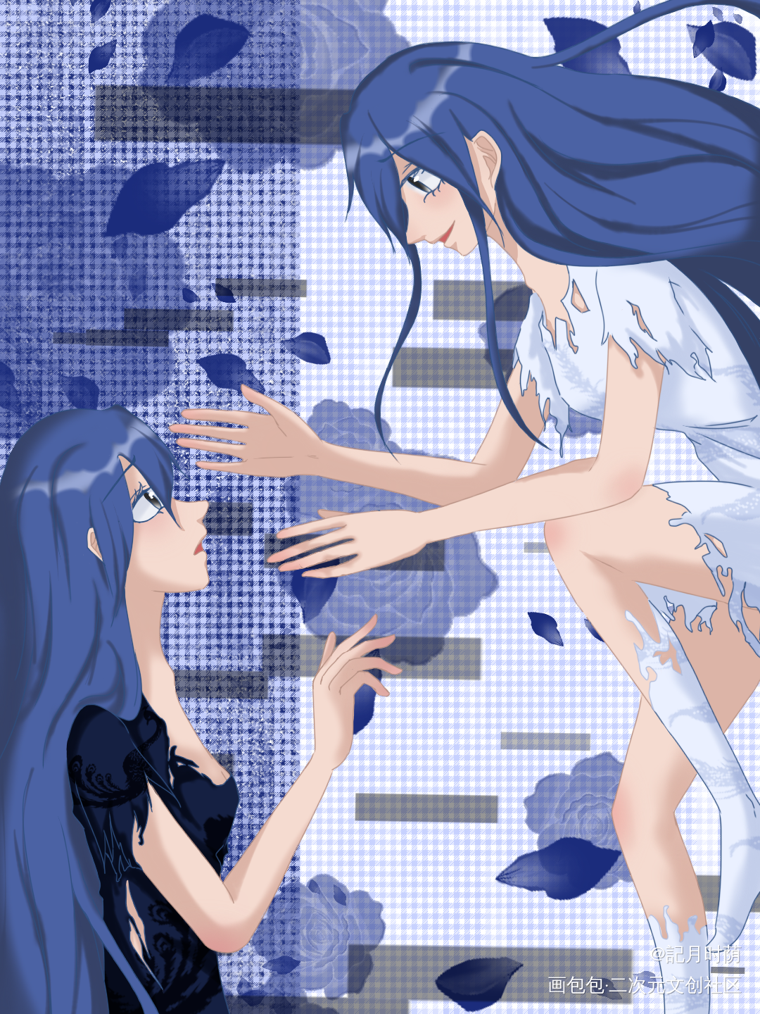 黑月铁骑系列_偷星九月天绘画作品