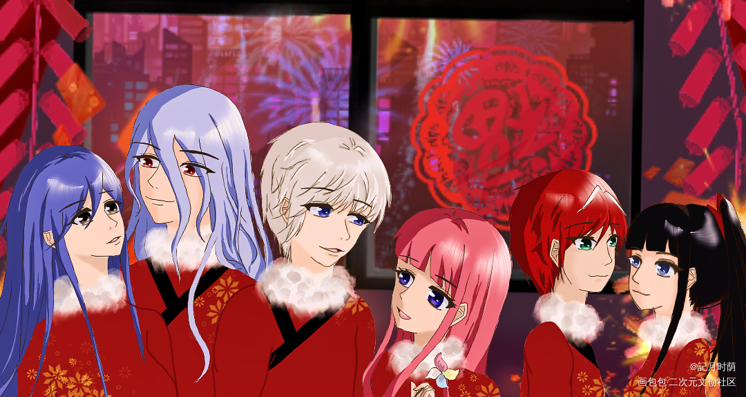 黑月铁骑系列_偷星九月天绘画作品