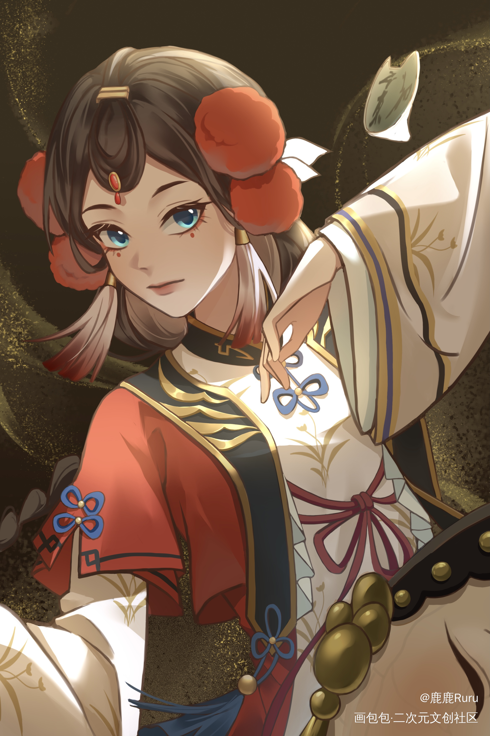 摸了面面的梨园百相^q^_阴阳师面灵气平涂日系我要上首推同人绘画绘画作品