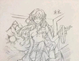 摆烂_绘画作品