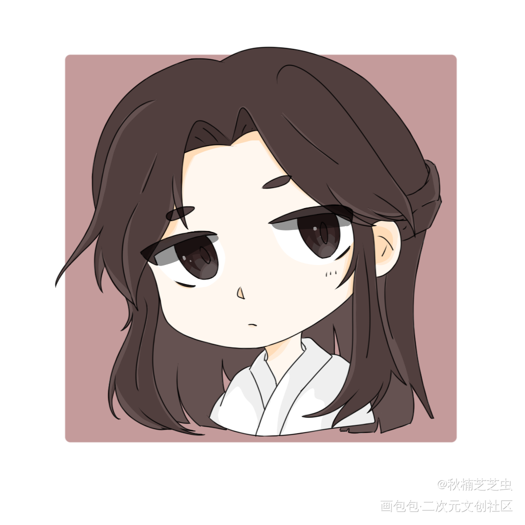 _二哈和他的白猫师尊楚晚宁绘画作品