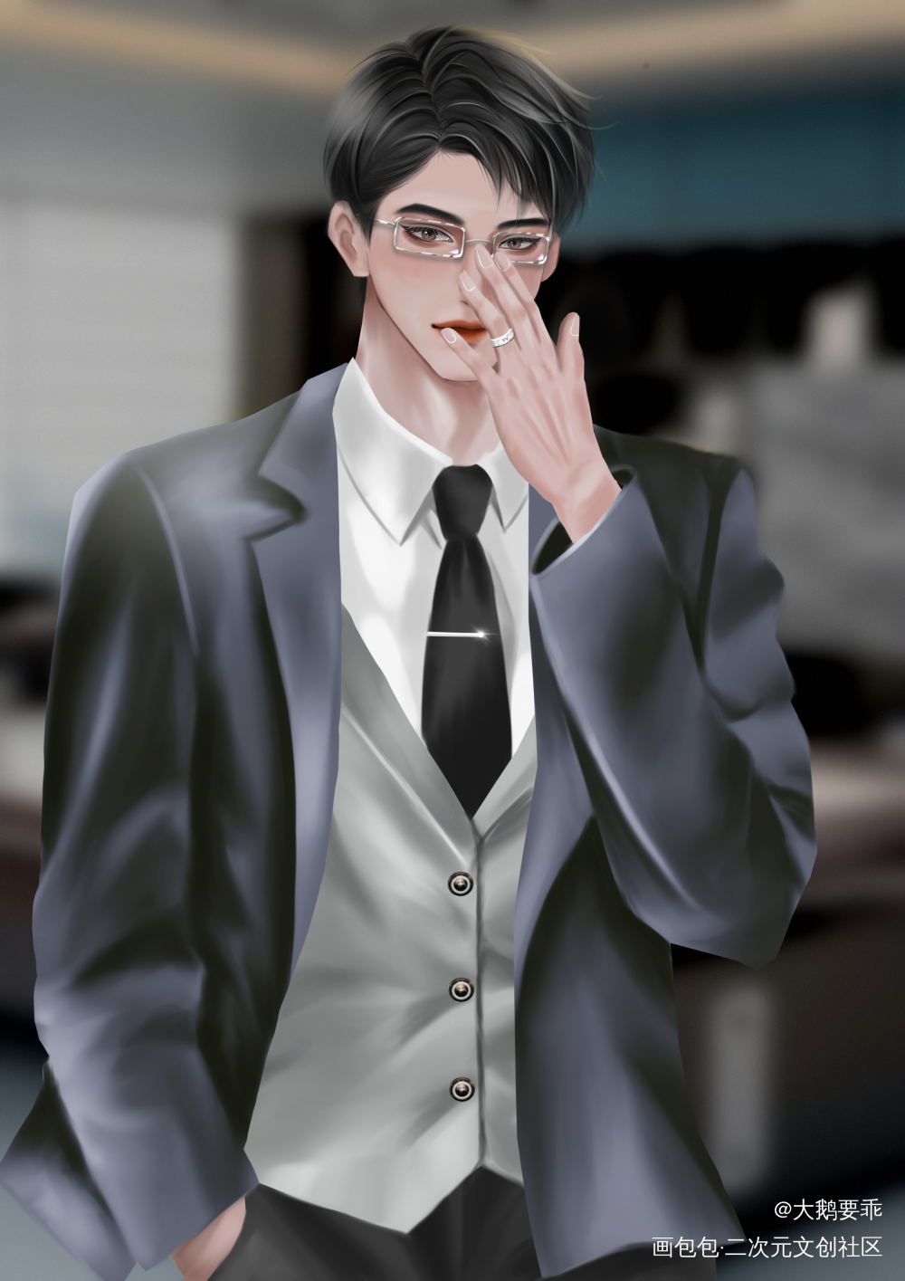 顾青裴_188男团顾青裴绘画作品