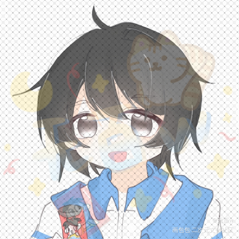 望仔贴贴！_某某添望盛望绘画作品