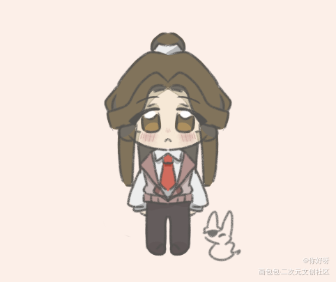 qq人？_天官赐福花怜绘画作品