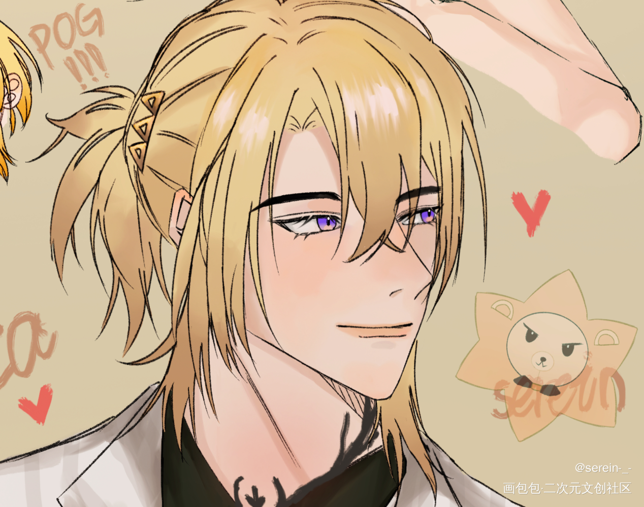 luca摸鱼🥳_luxiemLucakaneshiro绘画作品