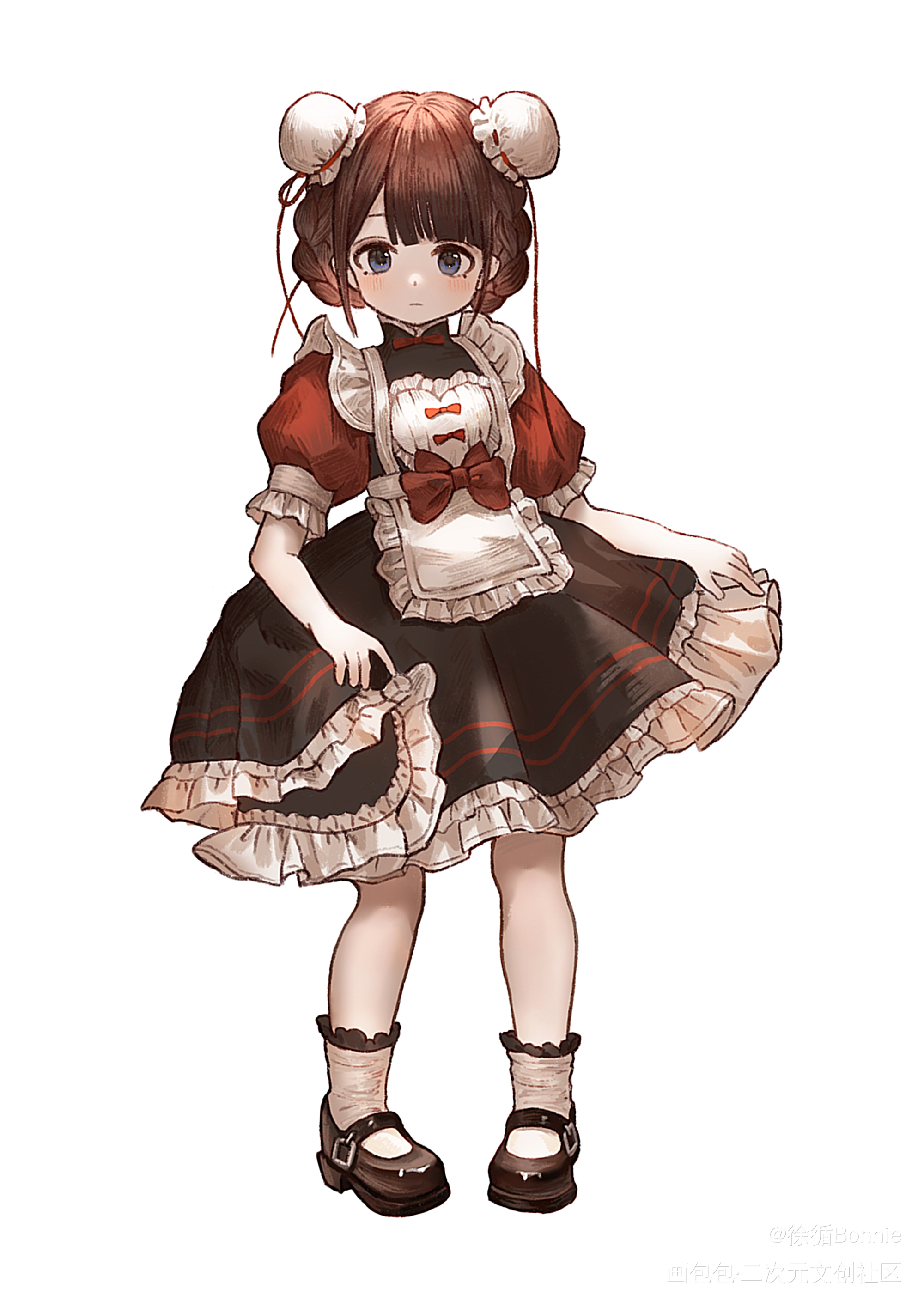 _厚涂日系绘画作品