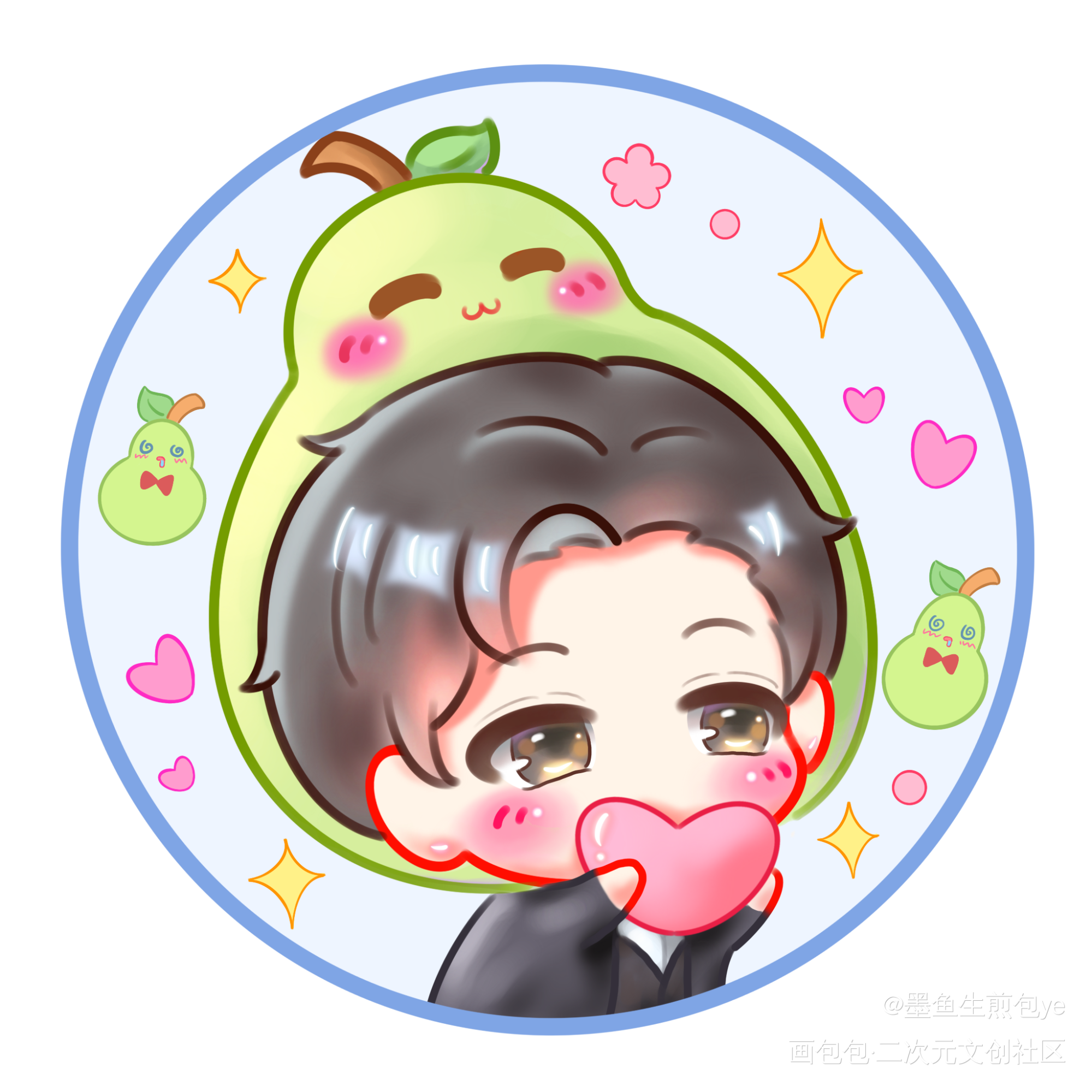 是妹叔_谁把谁当真188男团妹叔绘画作品
