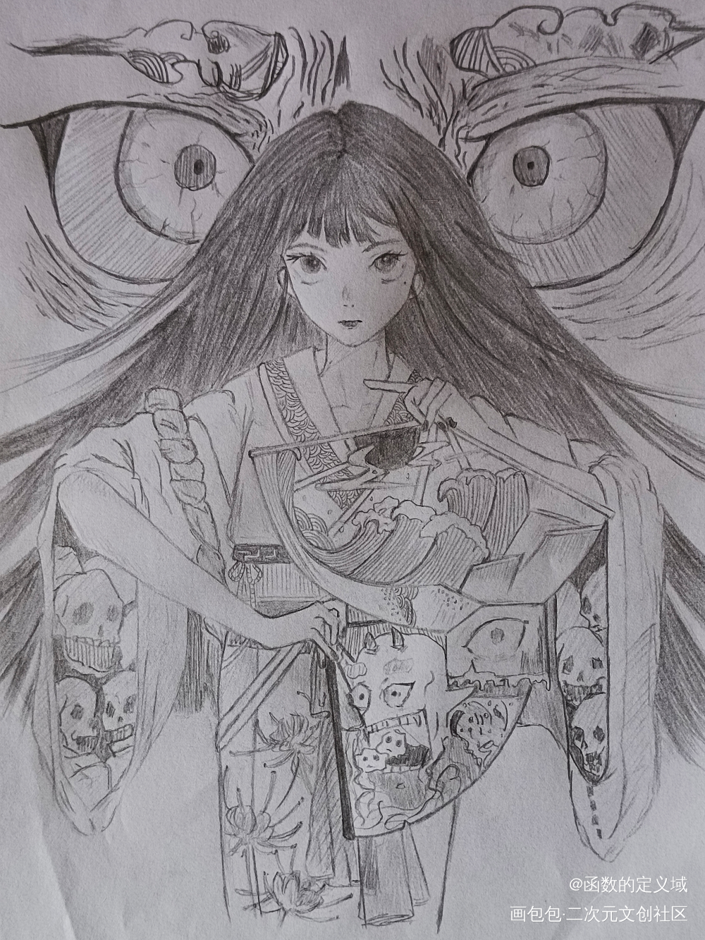 临摹的图，画好后感觉气势减半⊙_铅笔临摹绘画作品