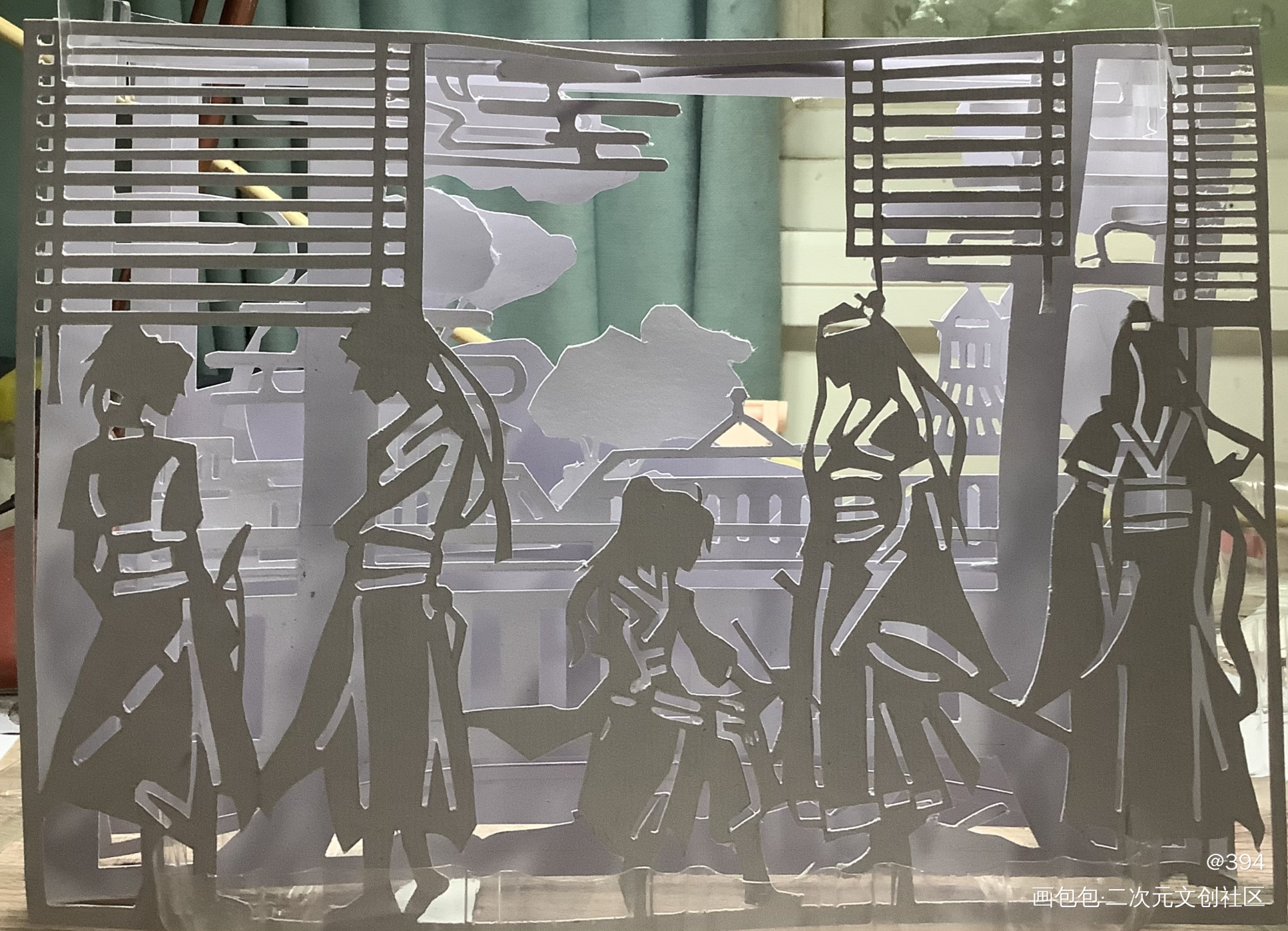 贫穷二次元抠搜小技巧_魔道祖师绘画作品