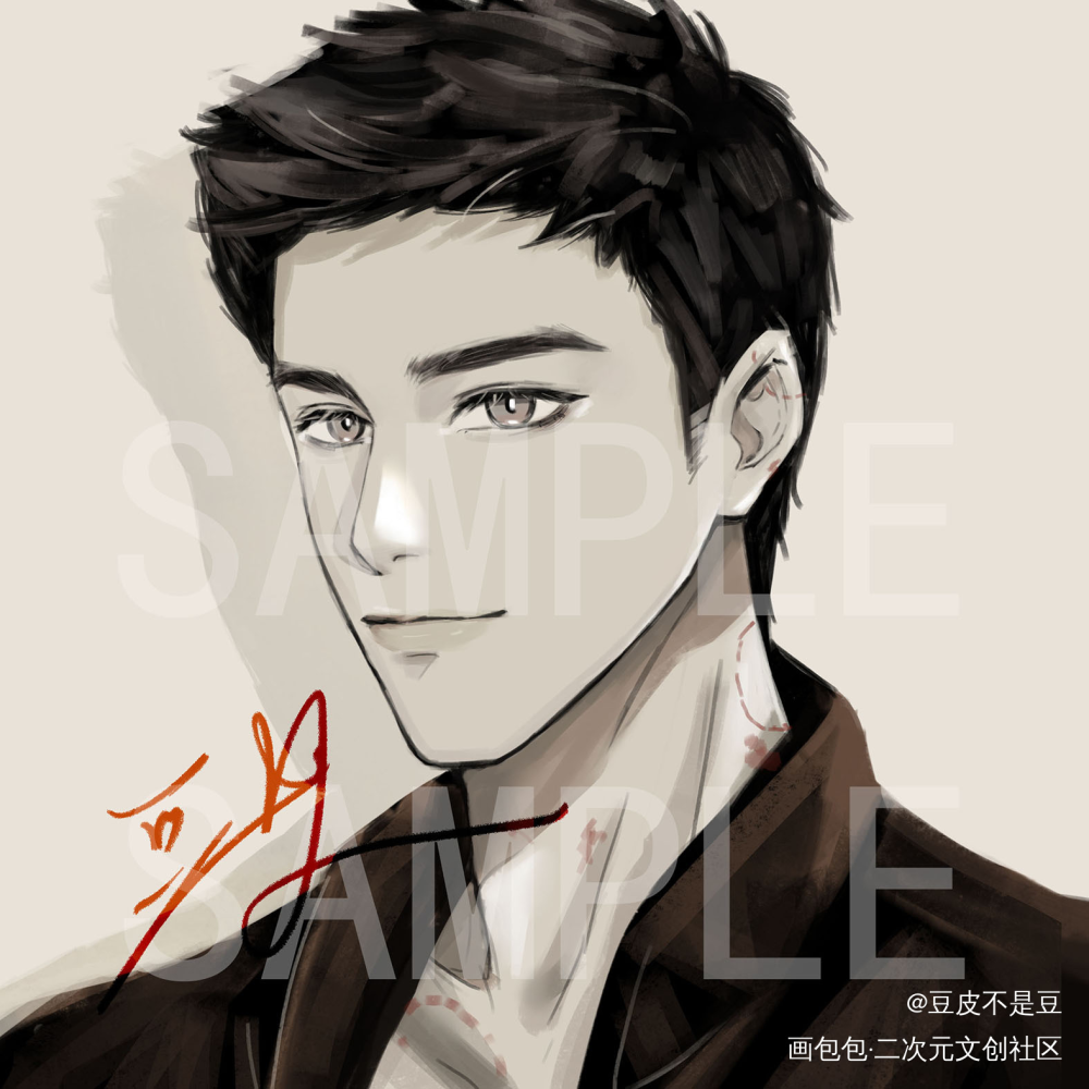 丁哥_老婆孩子热炕头188男团丁小伟水千丞绘画作品