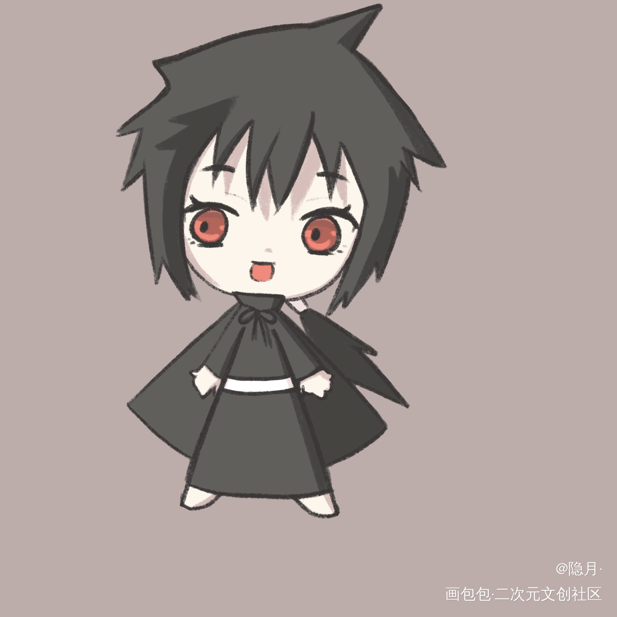 _火影忍者宇智波泉奈绘画练习绘画作品