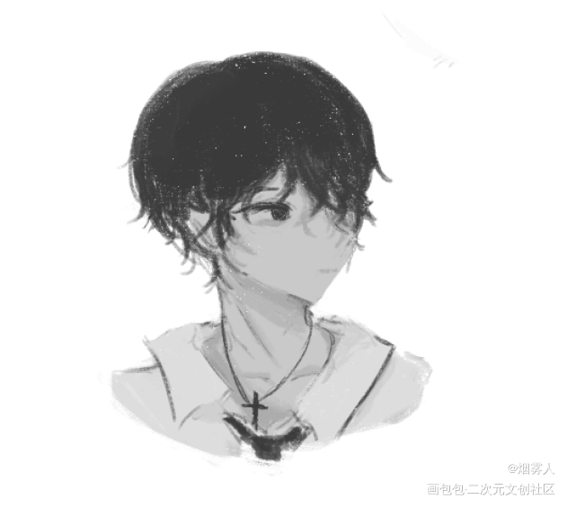 _我在惊悚游戏里封神白柳同人绘画作品