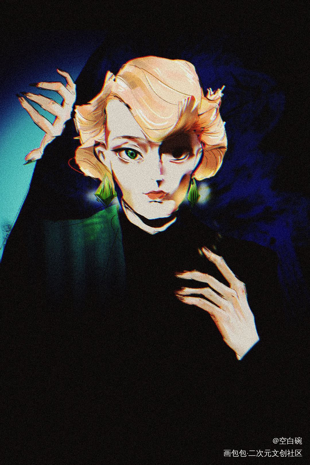 感觉自己已经画很多了_平涂半临摹原作绘画作品