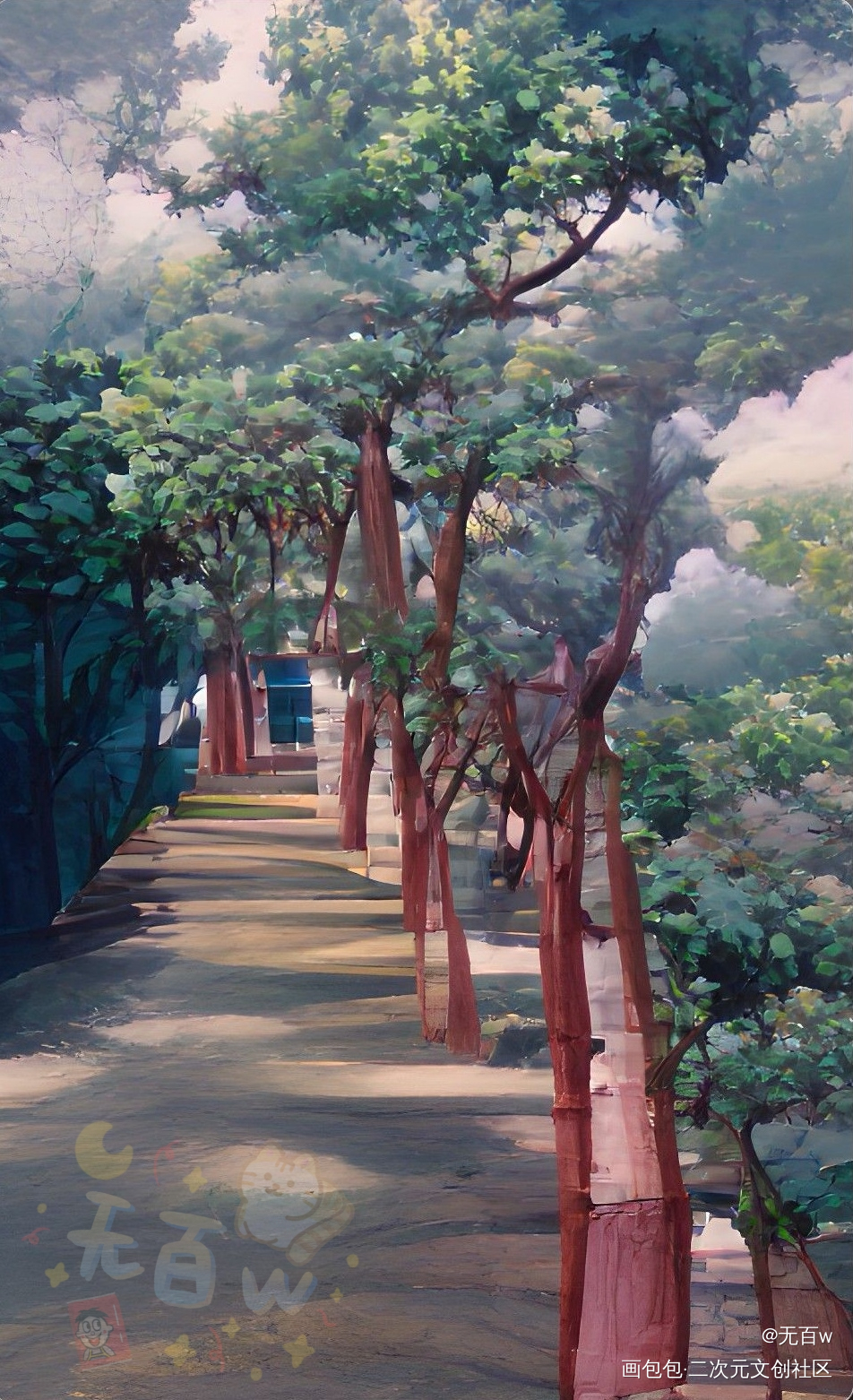 梧桐说_某某绘画作品
