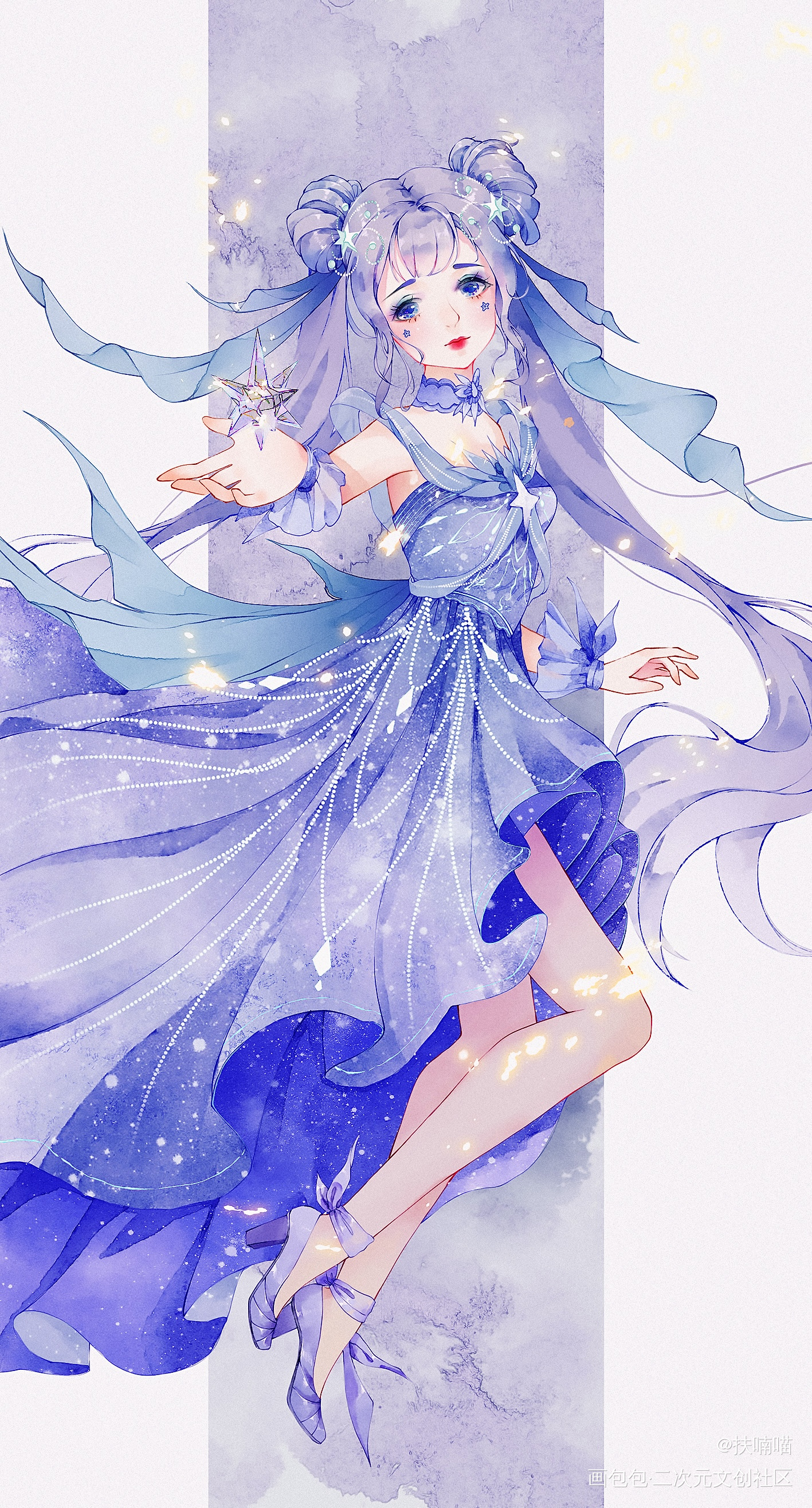 暖暖同人_闪耀暖暖绘画作品